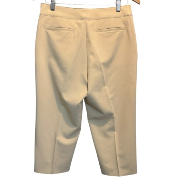 NEW Monterey Club Tan Khaki Cropped Golf Pants Size 6 Capri Pants - Picture 3 of 8
